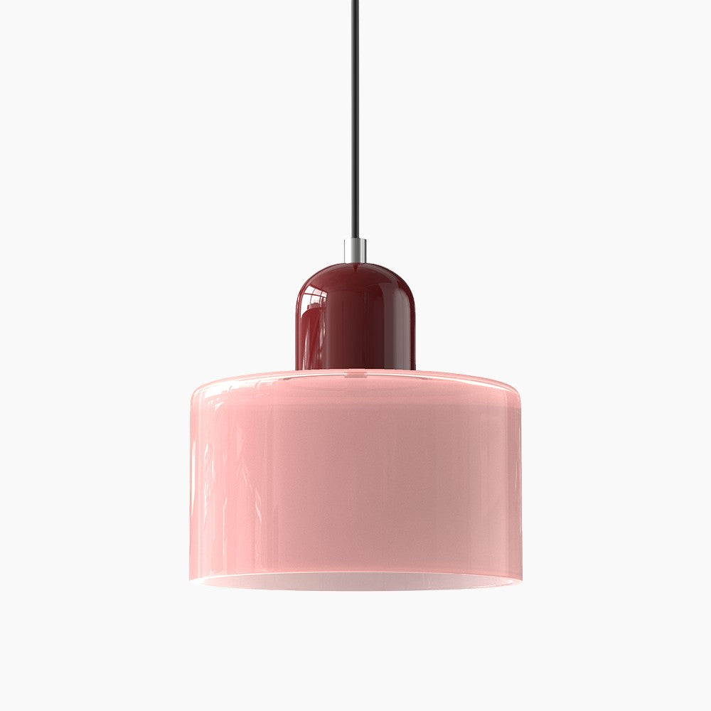 Moderne LED Glaspendel mit E27 Fassung 14