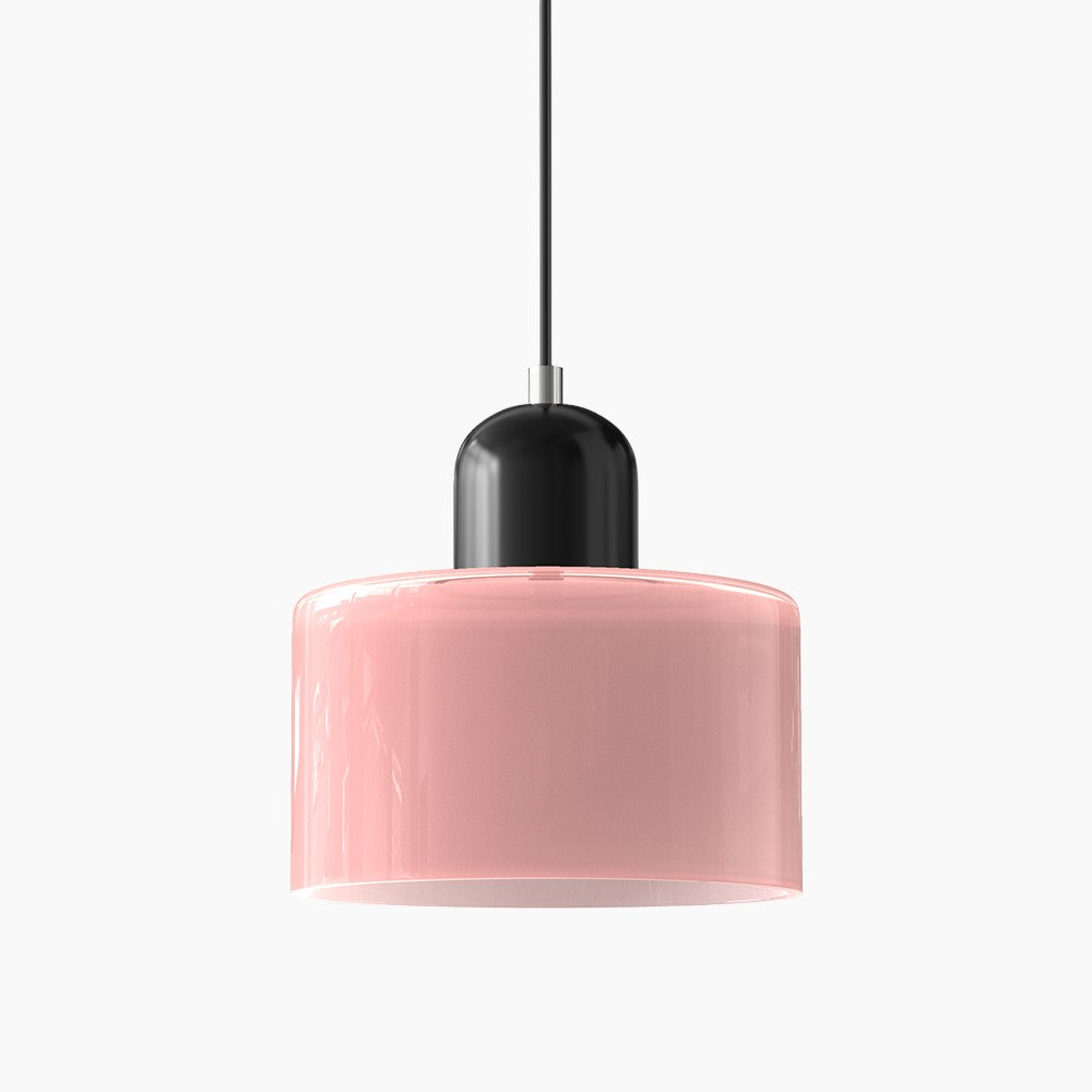 Moderne LED Glaspendel mit E27 Fassung 17