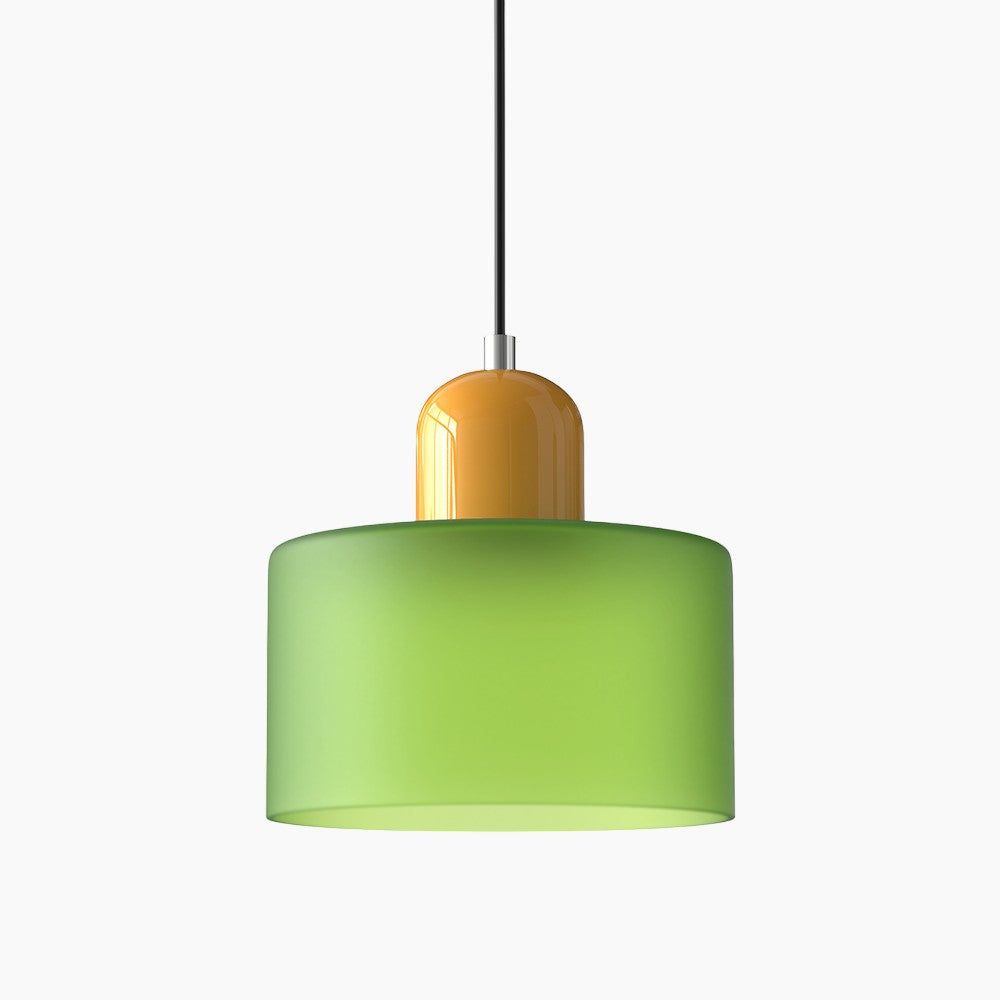 Moderne LED Glaspendel mit E27 Fassung 19