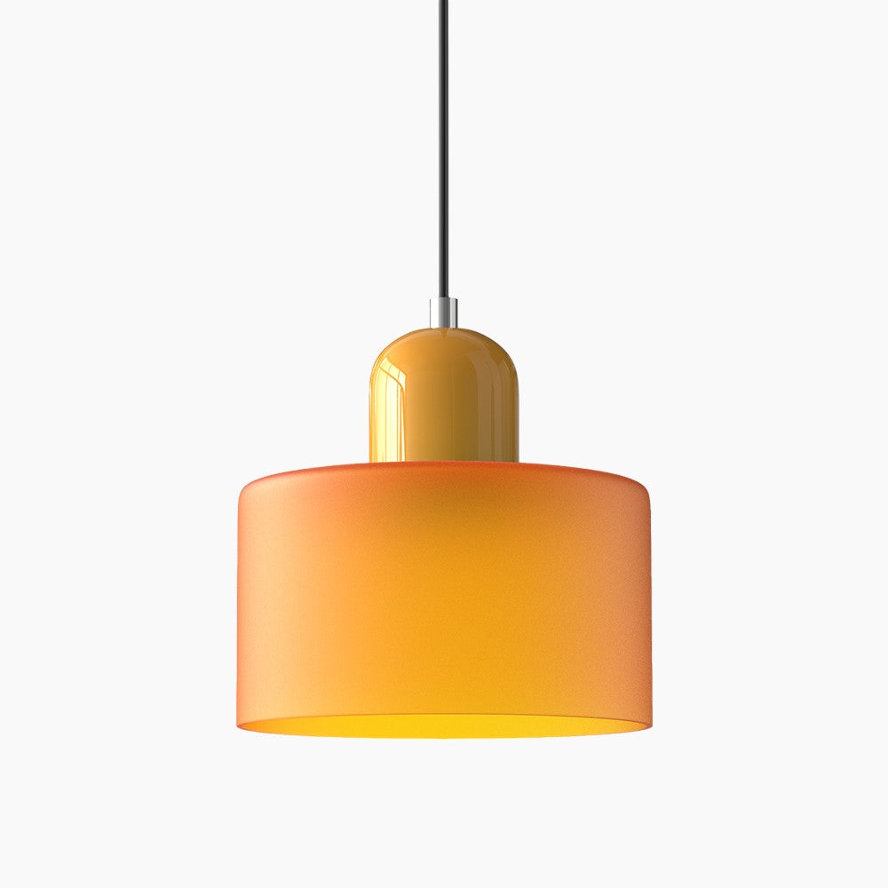 Moderne LED Glaspendel mit E27 Fassung 23