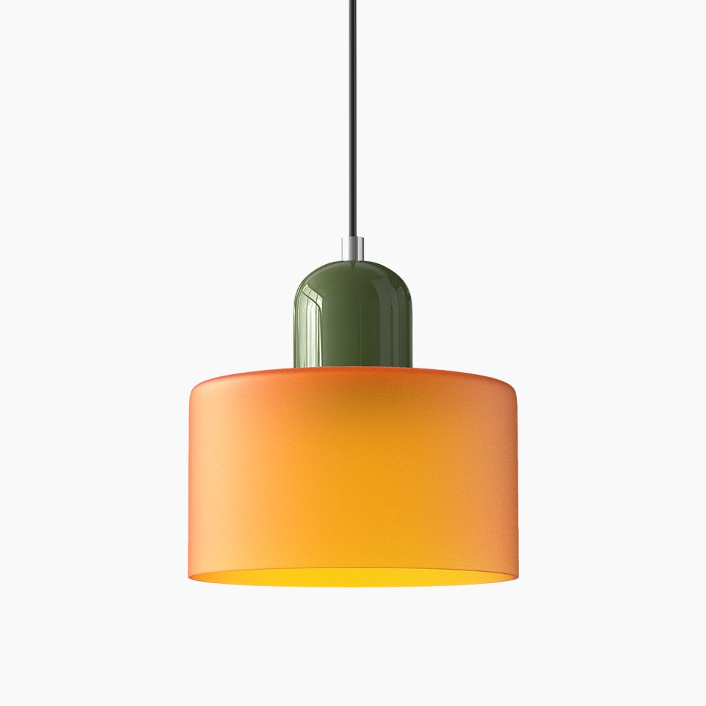 Moderne LED Glaspendel mit E27 Fassung 24