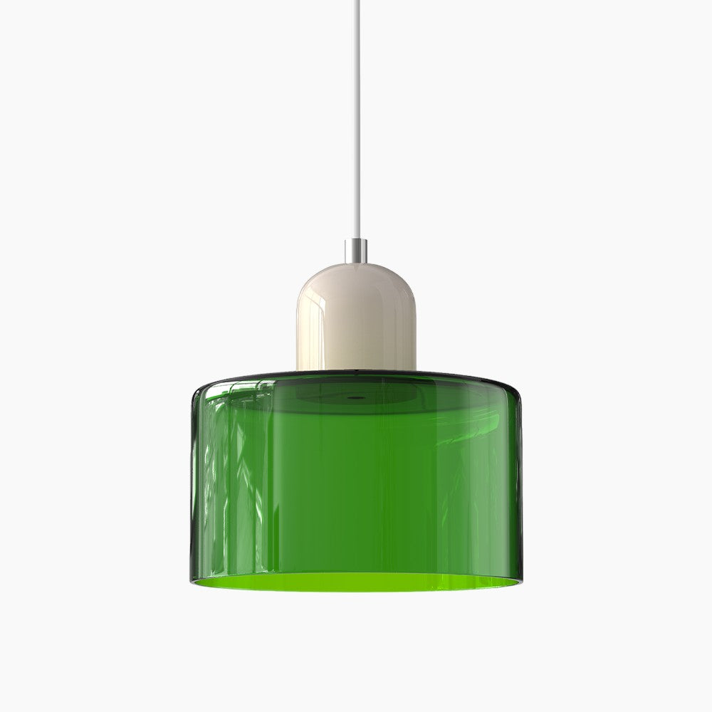 Moderne LED Glaspendel mit E27 Fassung 27