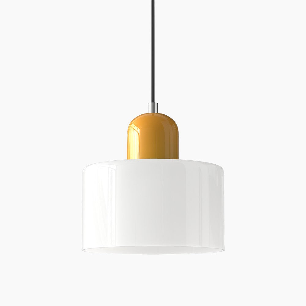 Moderne LED Glaspendel mit E27 Fassung 28