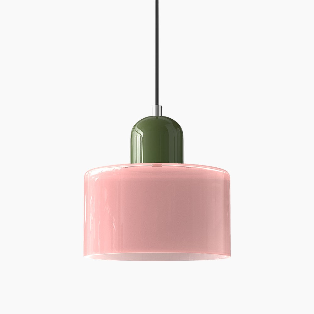 Moderne LED Glaspendel mit E27 Fassung 29