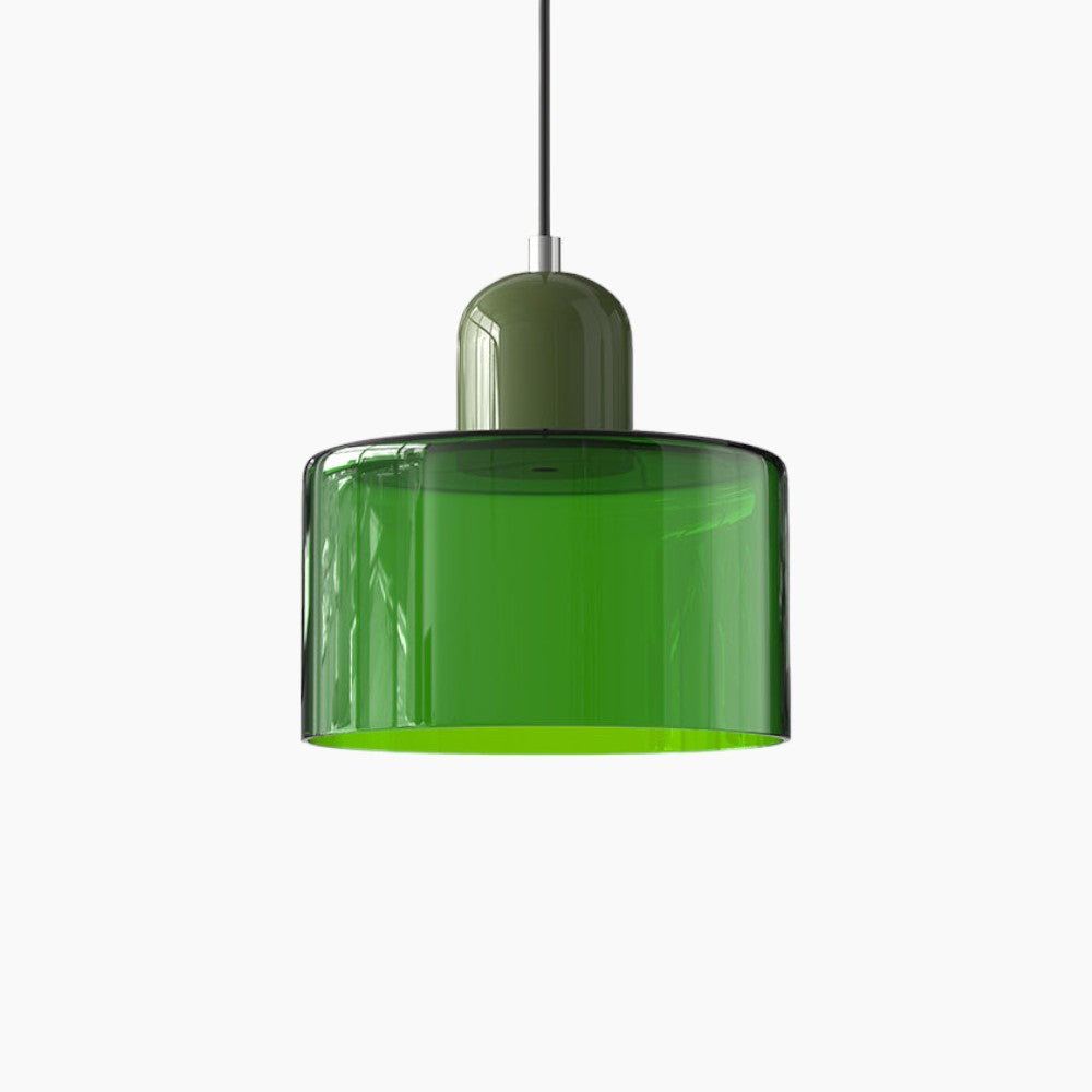 Moderne LED Glaspendel mit E27 Fassung 31