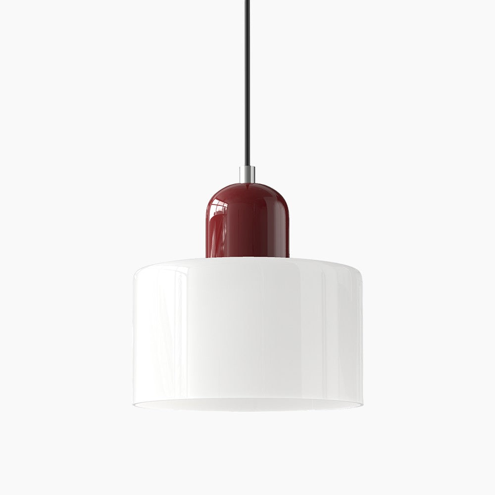 Moderne LED Glaspendel mit E27 Fassung 32