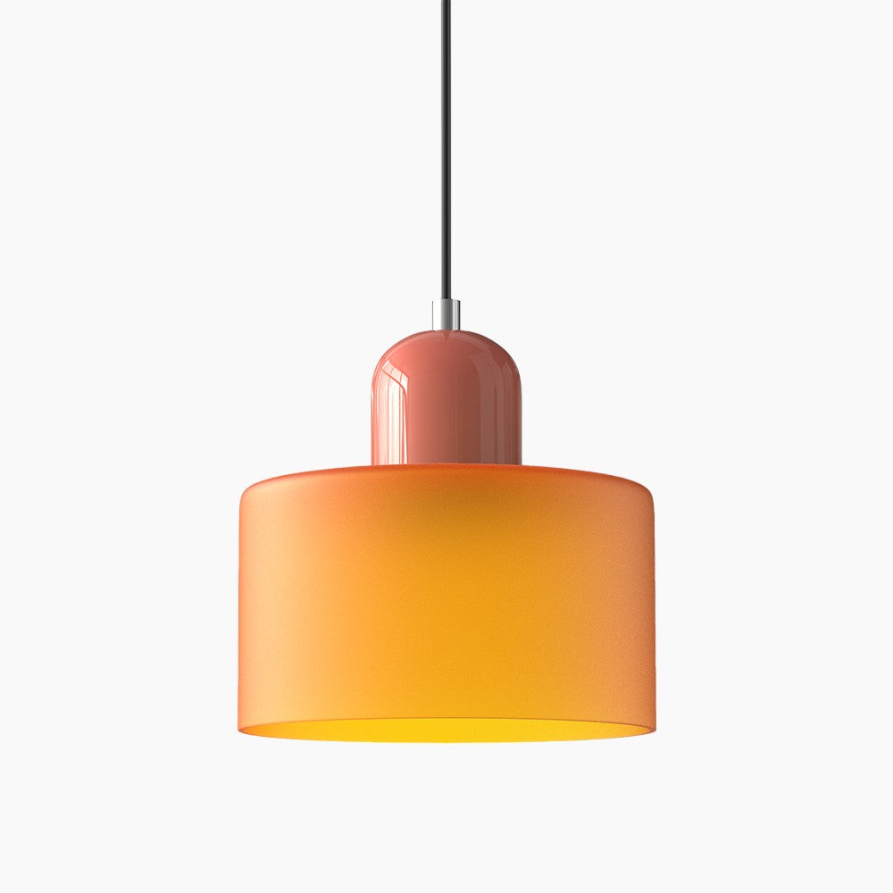 Moderne LED Glaspendel mit E27 Fassung 41