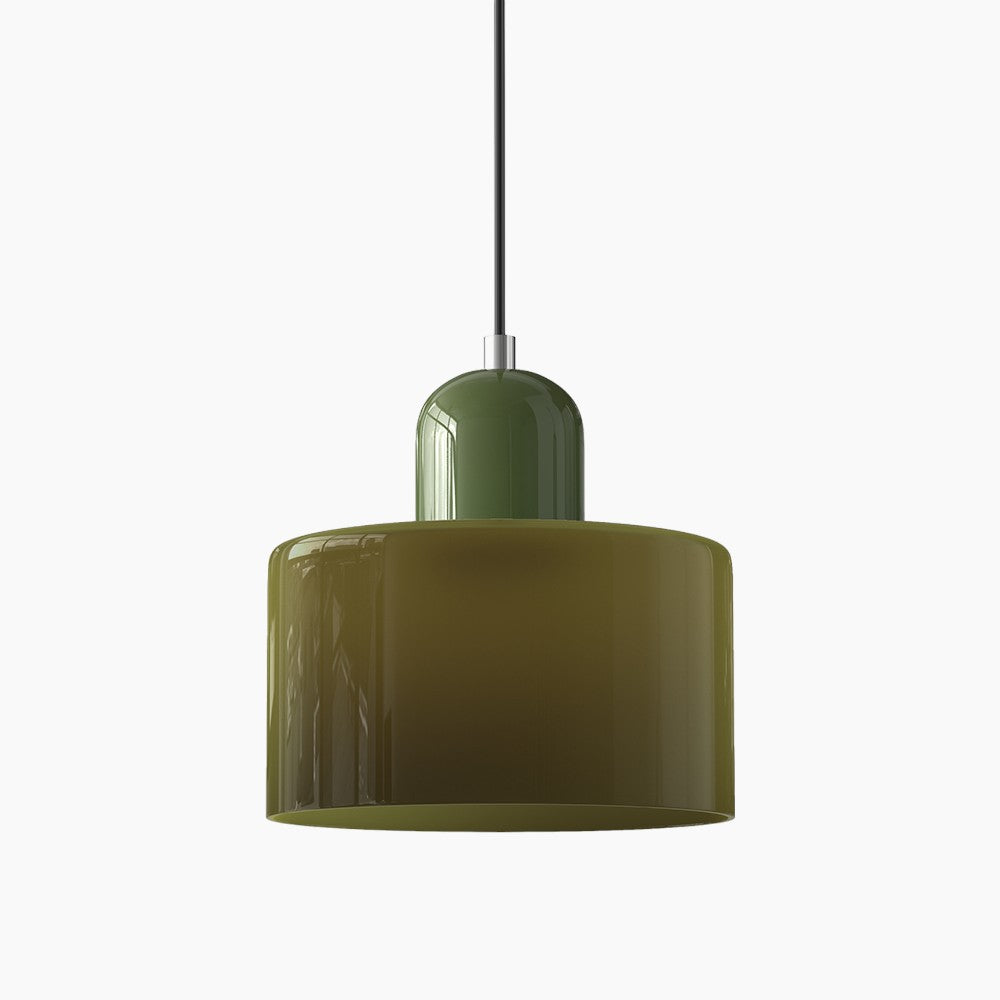 Moderne LED Glaspendel mit E27 Fassung 42