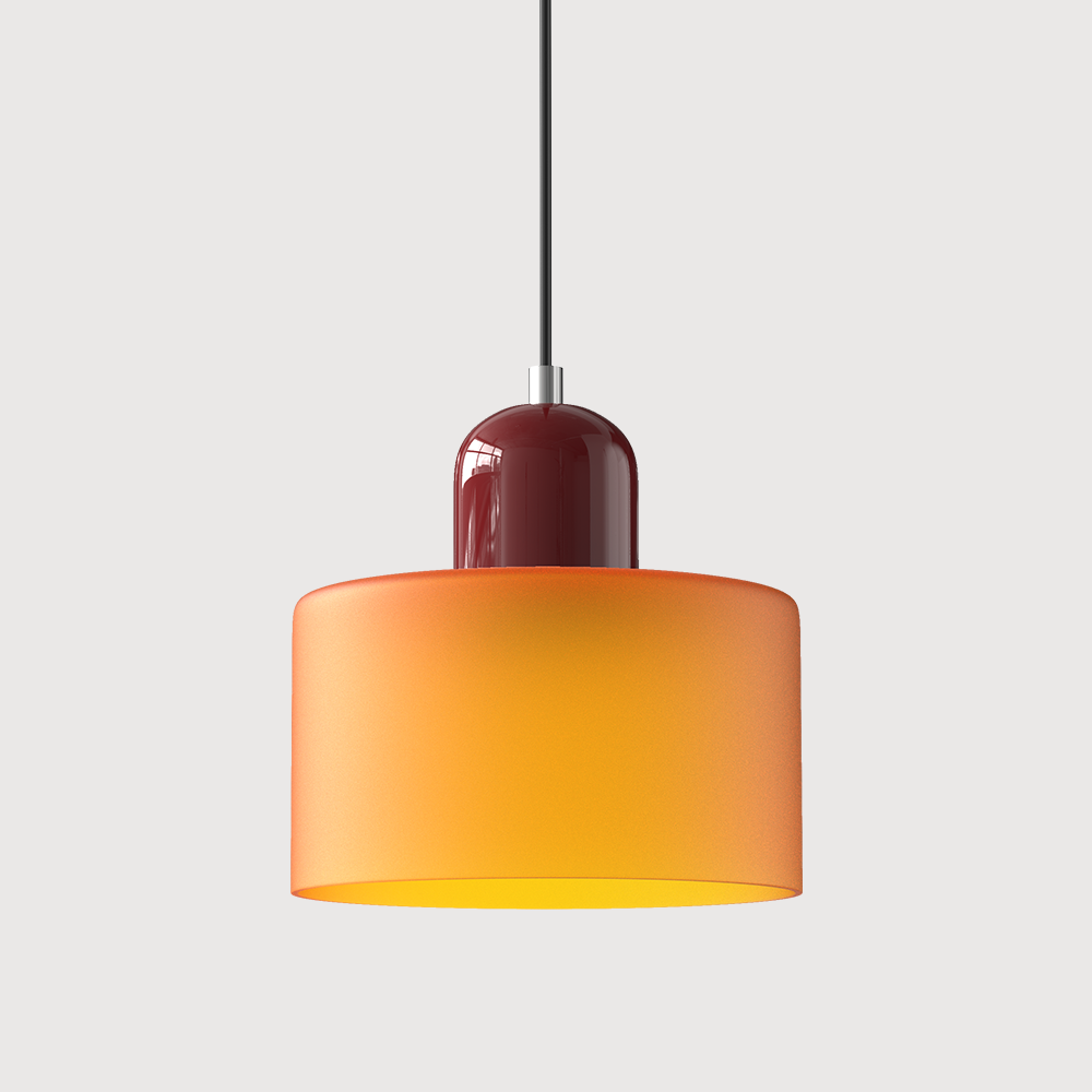 Moderne LED Glaspendel mit E27 Fassung 7
