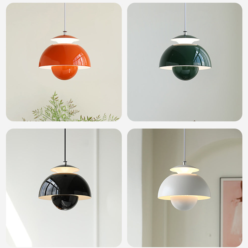 Moderne LED Pendelleuchte mit verstellbarem Kabel 5