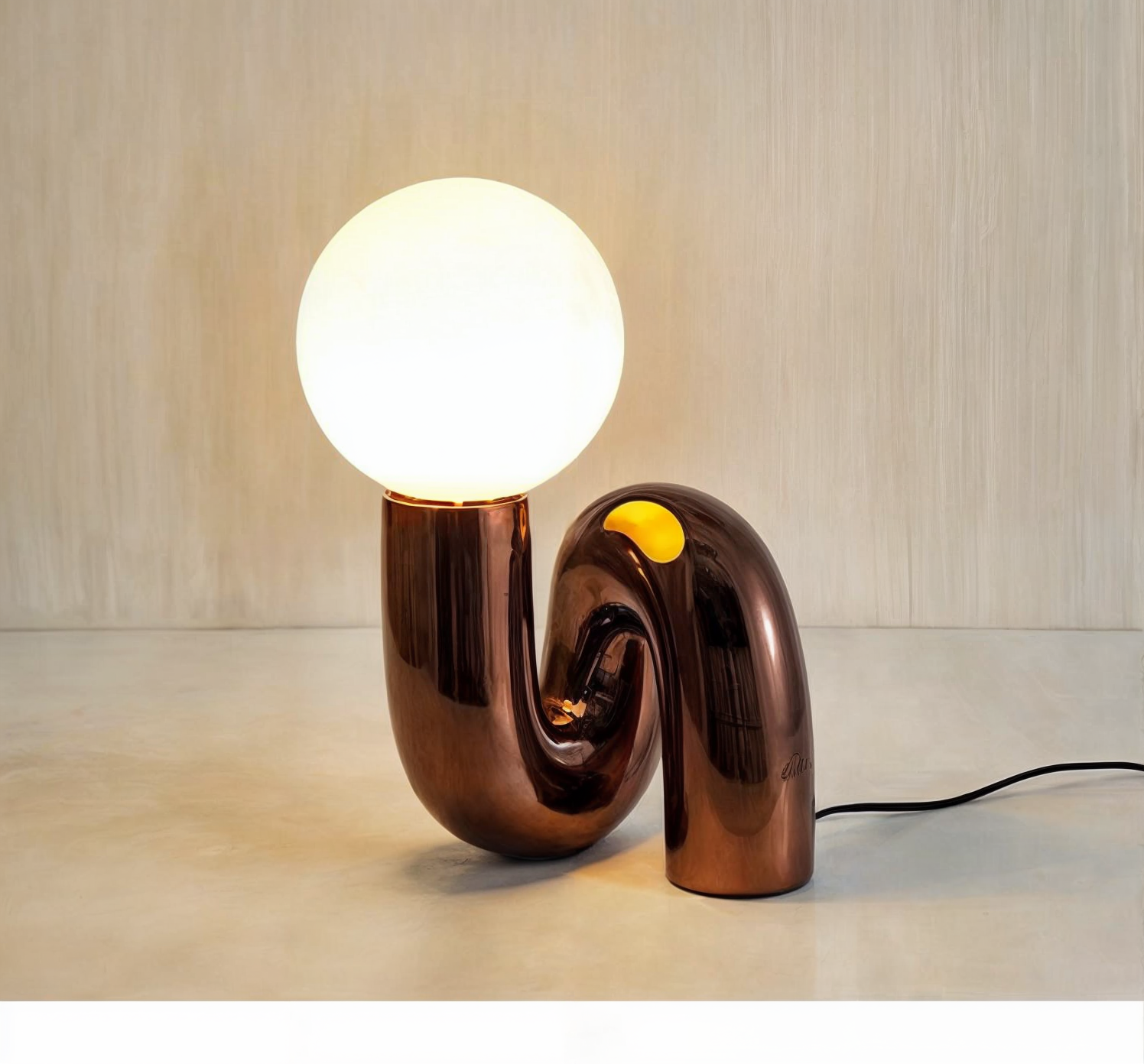 Moderne LED Tischlampe mit Frosted Glass 4