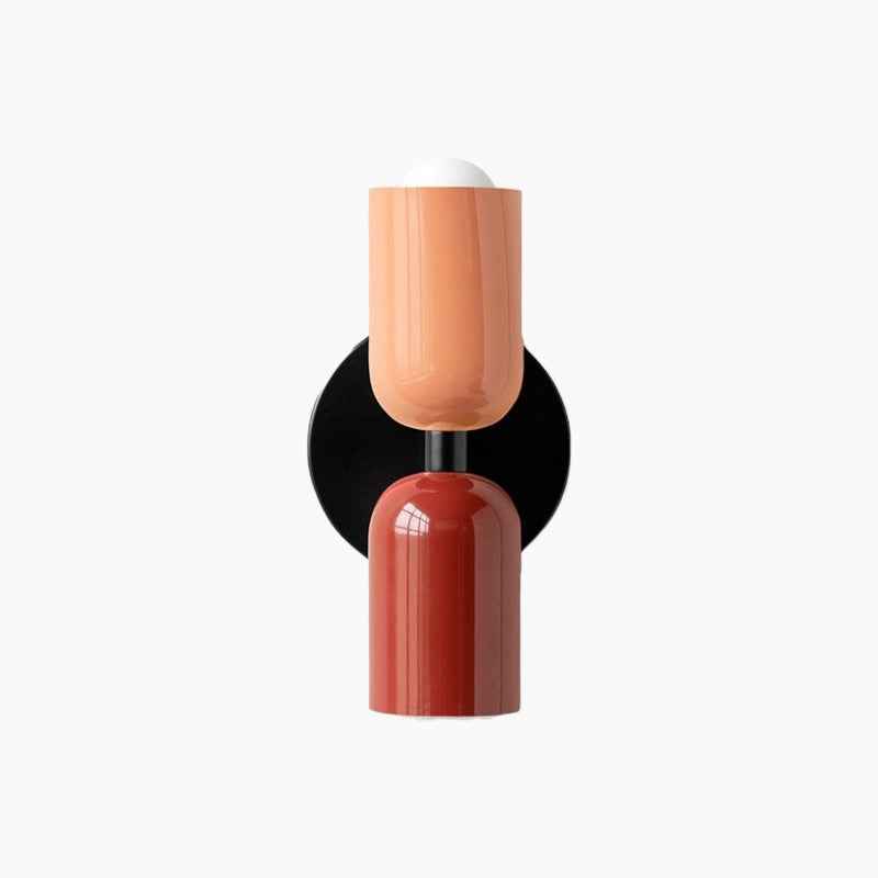 Moderne LED Wandleuchte mit Doppellicht