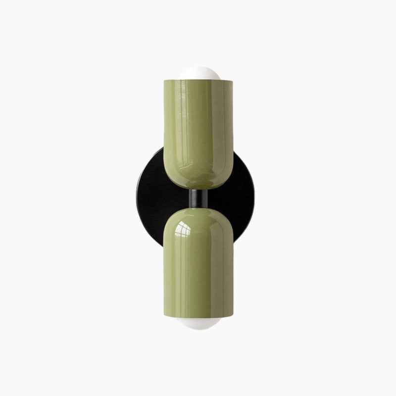 Moderne LED Wandleuchte mit Doppellicht