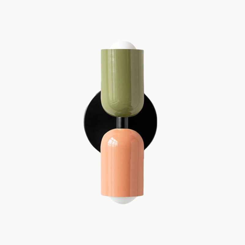 Moderne LED Wandleuchte mit Doppellicht