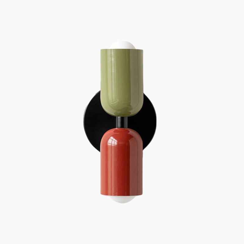 Moderne LED Wandleuchte mit Doppellicht