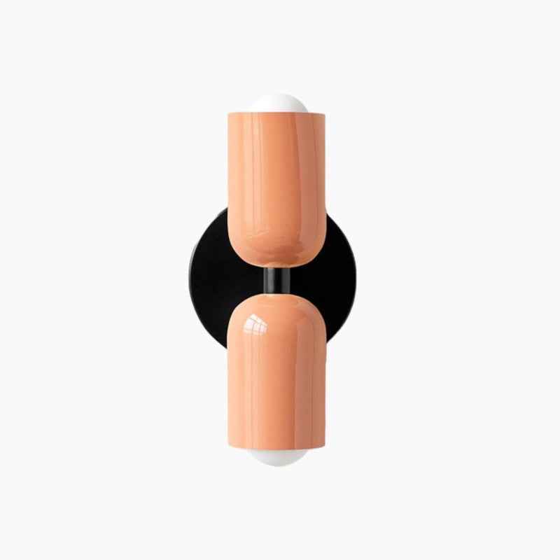 Moderne LED Wandleuchte mit Doppellicht