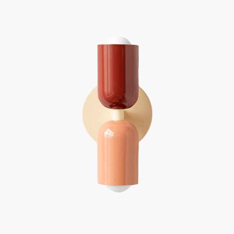 Moderne LED Wandleuchte mit Doppellicht