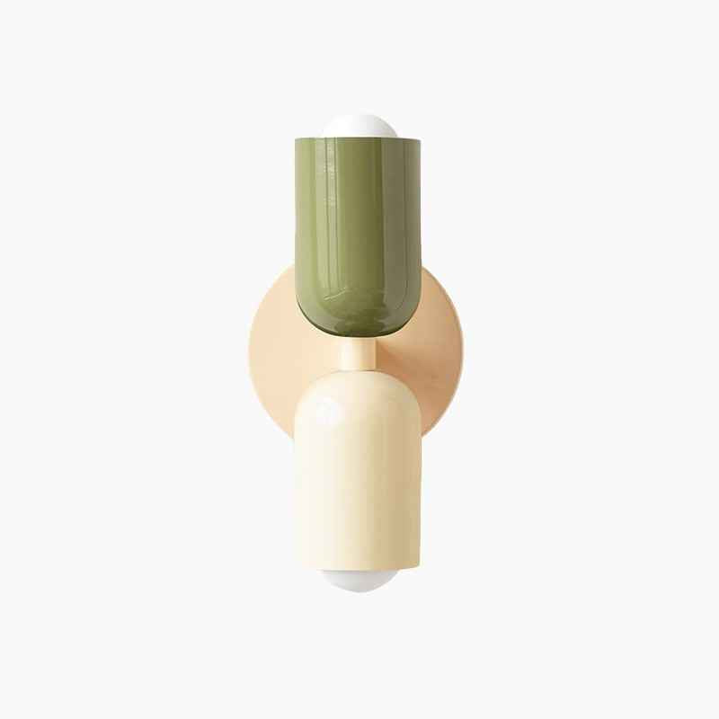 Moderne LED Wandleuchte mit Doppellicht