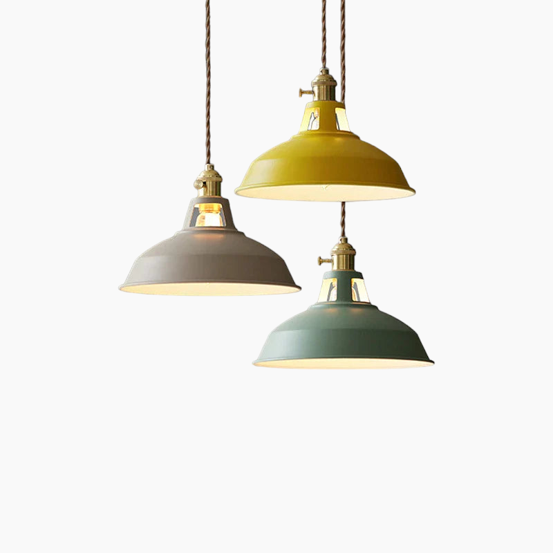 Moderne Pendelleuchte in Lebhaften Farben