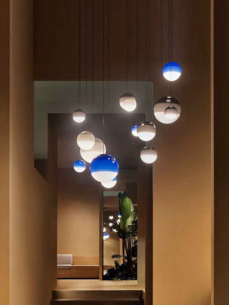 Moderne Pendelleuchte mit Dimmfunktion