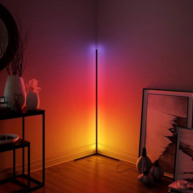 Moderne RGB LED Stehlampe 5