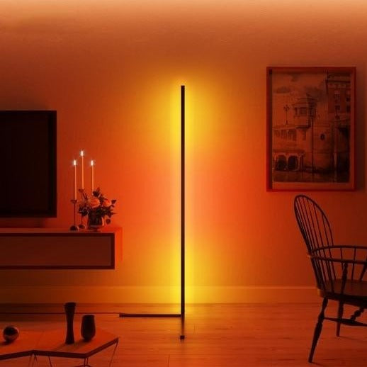 Moderne RGB LED Stehlampe 7