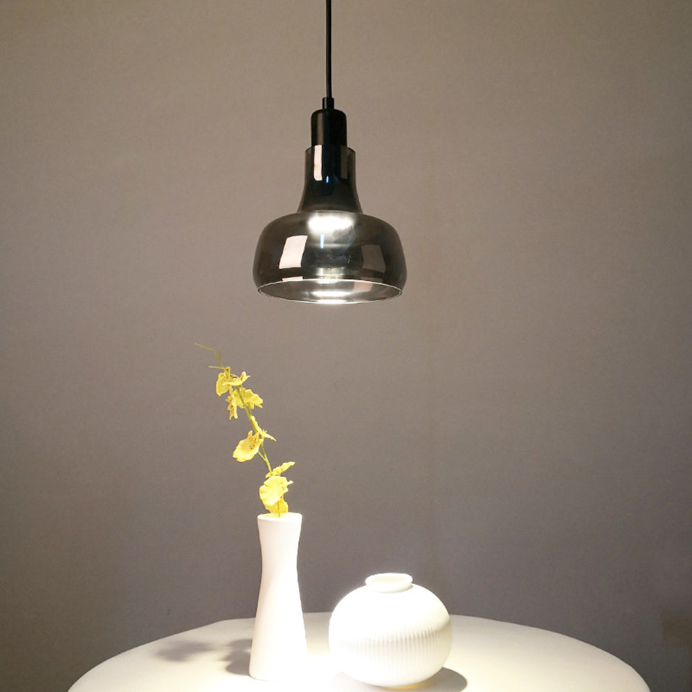 Moderne Rauchglas Pendelleuchte 6
