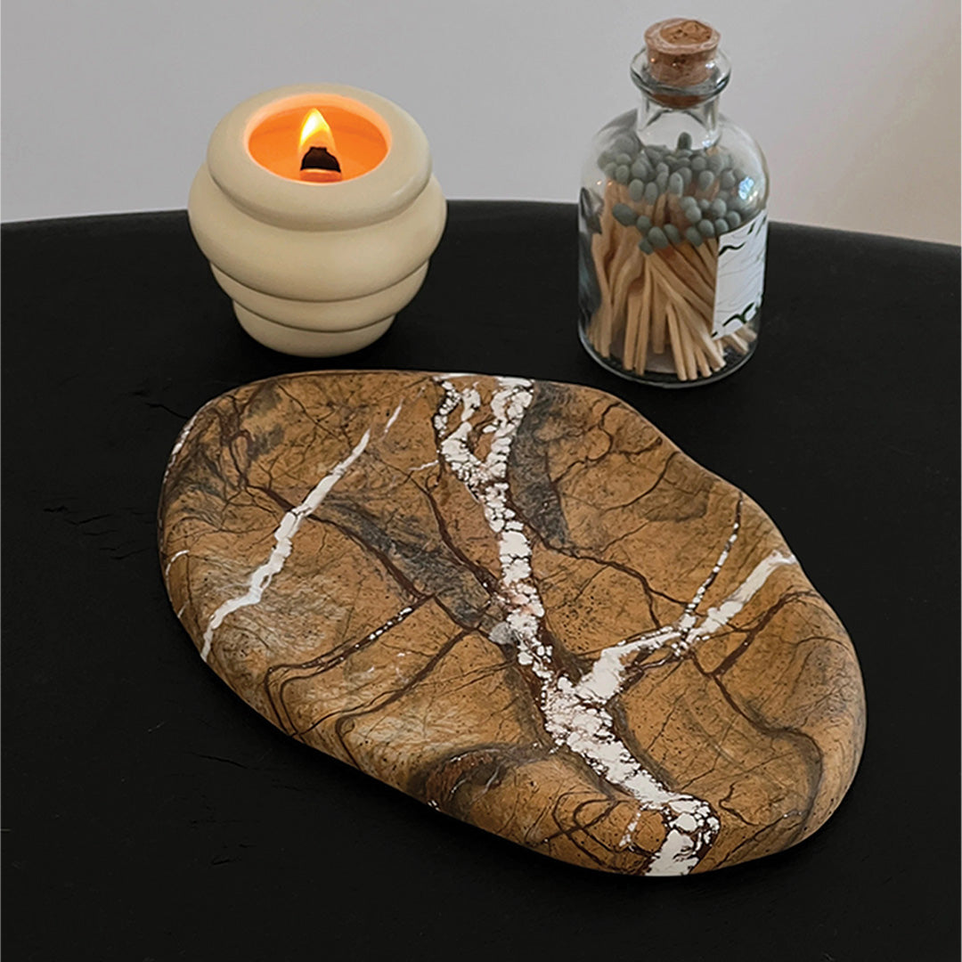 Luxusplatten aus Naturstein | Elegantes Accessoire für Küche und Tisch aus Marmor