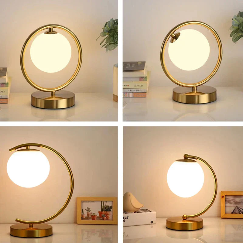 Elegant nordische Glaskugel-Lampe für eine gemütliche Atmosphäre