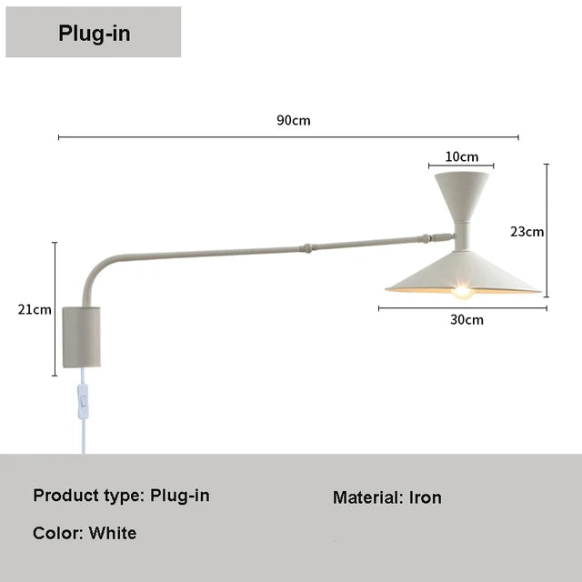 Wandlampe PureFlex Nordic Swing – Eleganz und Stil für Ihr Zuhause