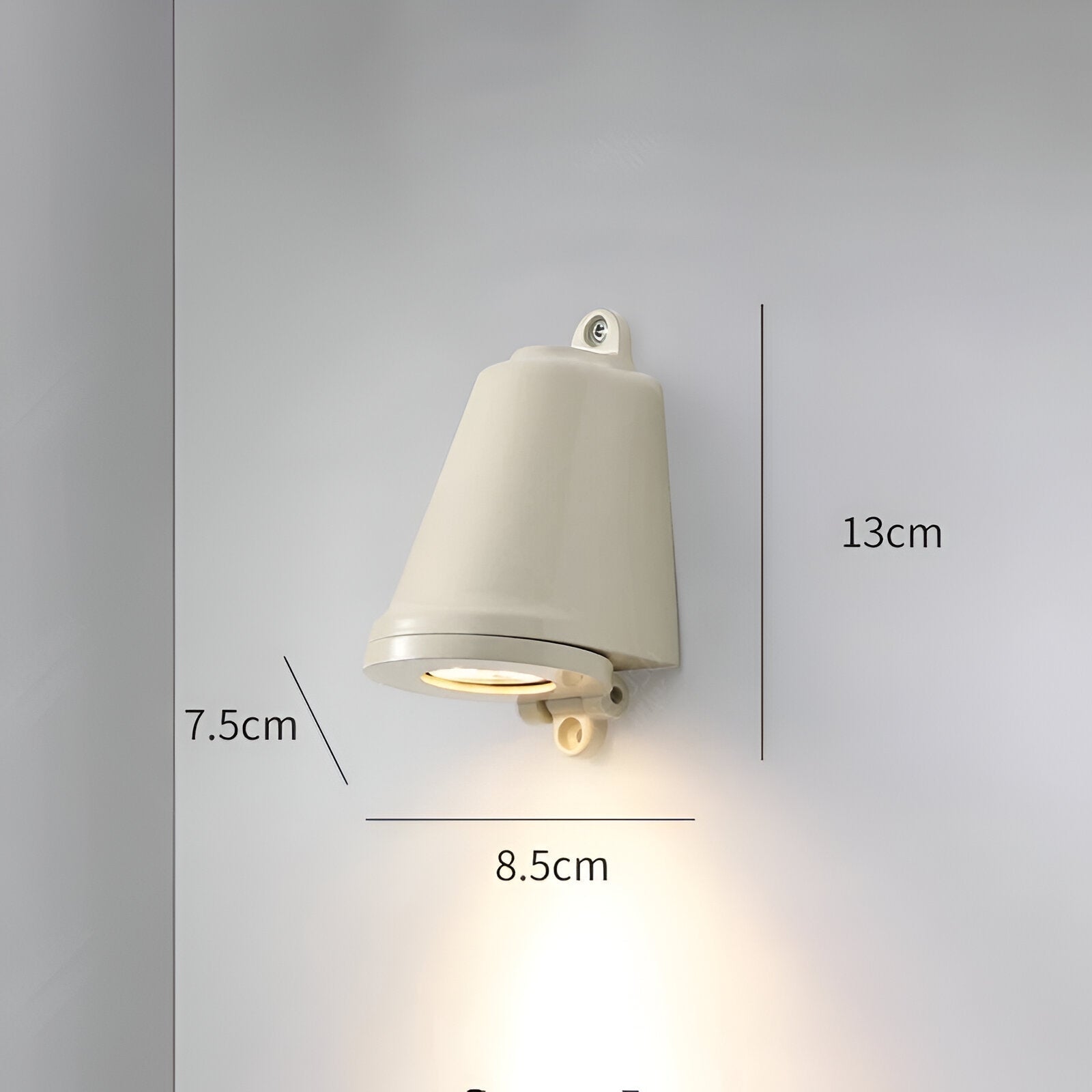 Aureva - Elegante Minimalistische LED-Wandleuchte für Außenbereich
