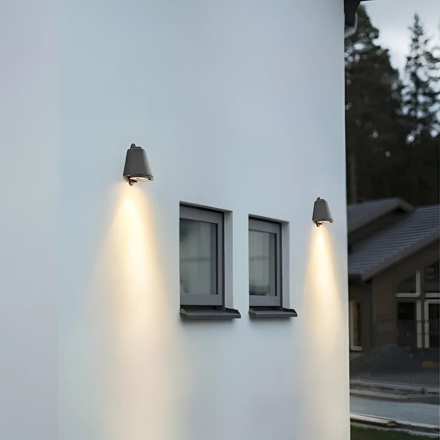Aureva - Elegante Minimalistische LED-Wandleuchte für Außenbereich