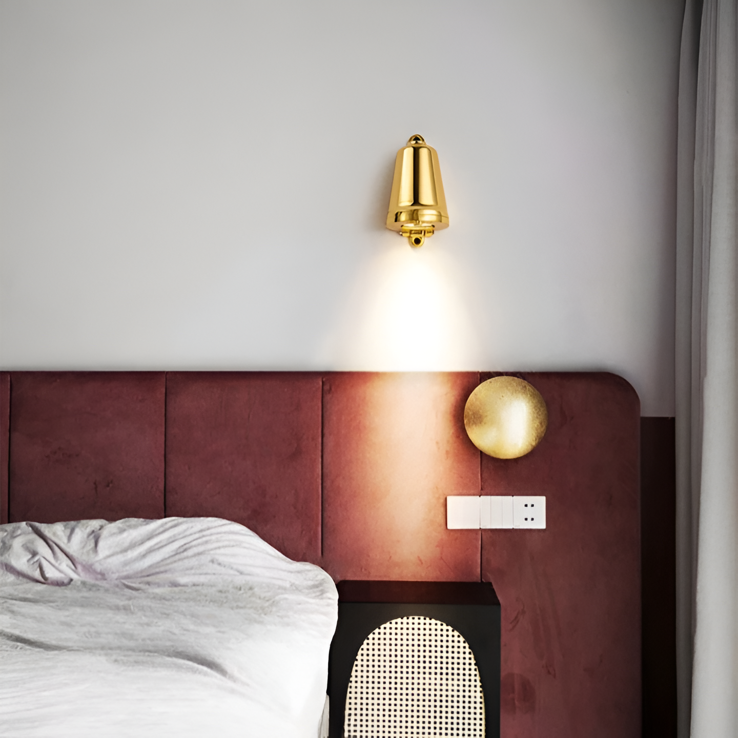Aureva - Elegante Minimalistische LED-Wandleuchte für Außenbereich