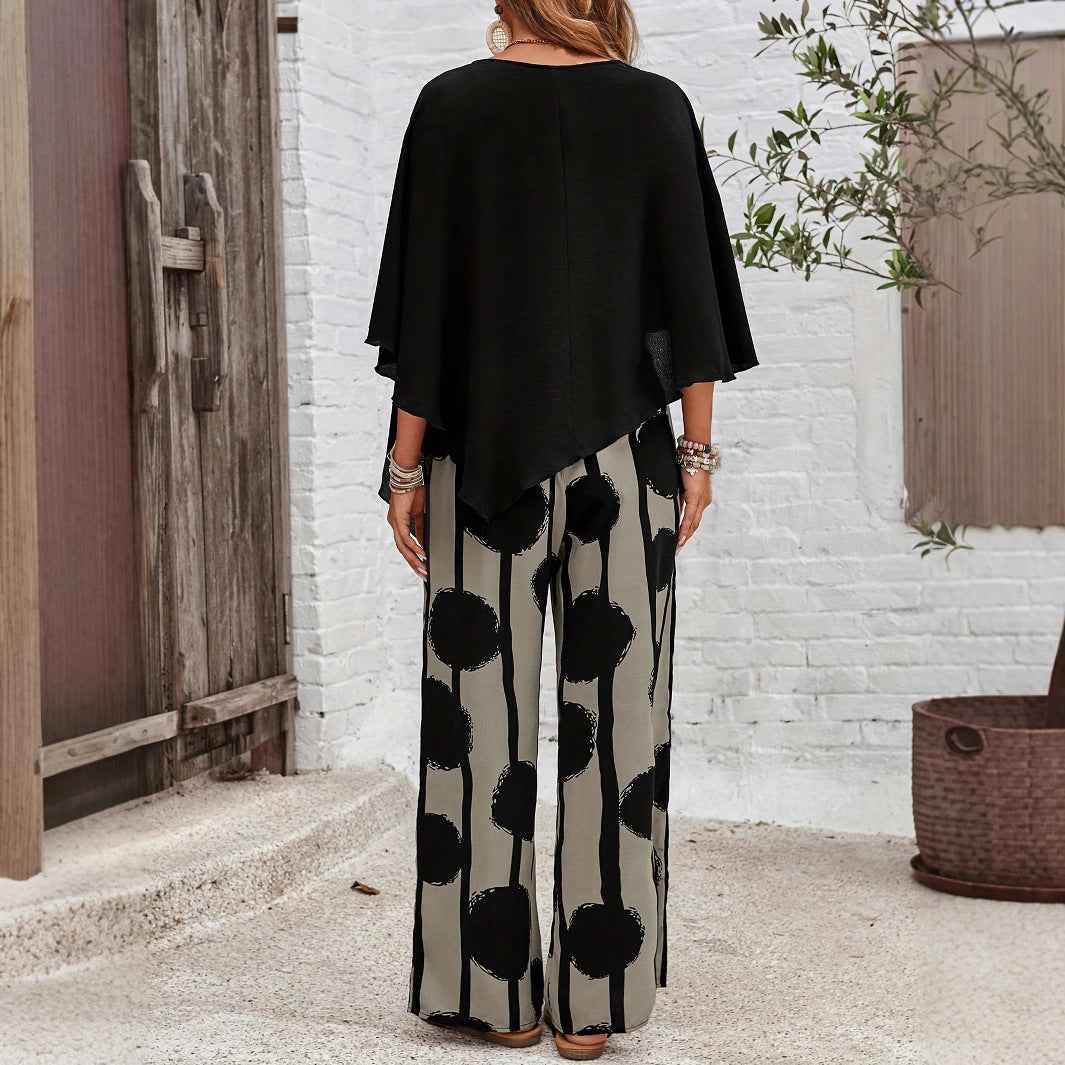 Leichte lange Hosen-Set für den Sommer