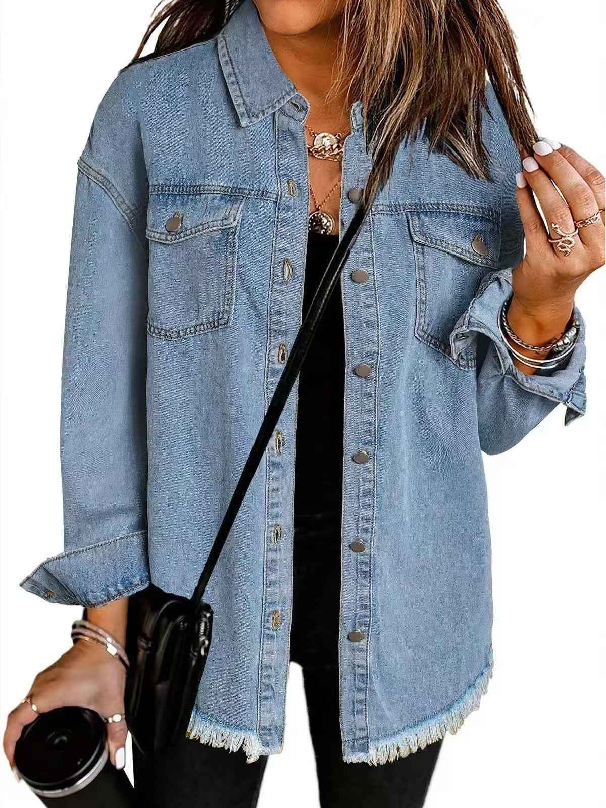 Linda - Klassischer Jeansstoff für einen eleganten Alltagsstil