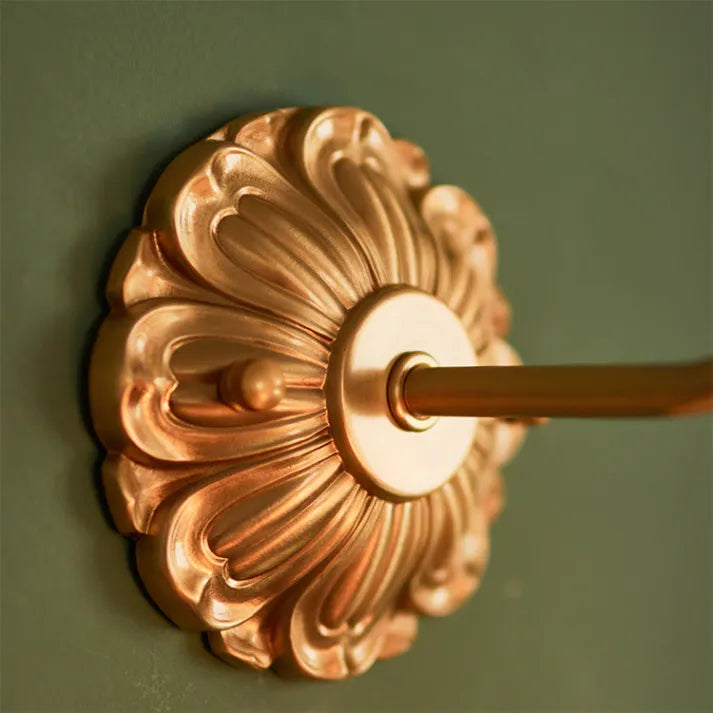 BlossomGlow | Wandapplice aus gepatchtem Kupfer im Vintage-Stil, Retro-Eleganz für Ihre Innendekoration