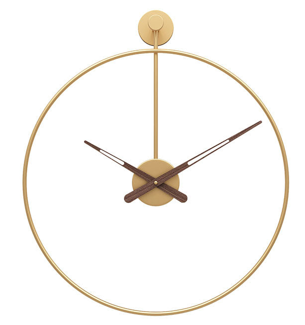 Xyvar UltraDicke Wanduhr - Schlankes und Modernes Design für Jeden Innenraum