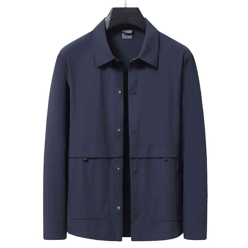 Ascot Shell Windbreaker – Leichte, Wasserdichte und Stilvolle Außenjacke