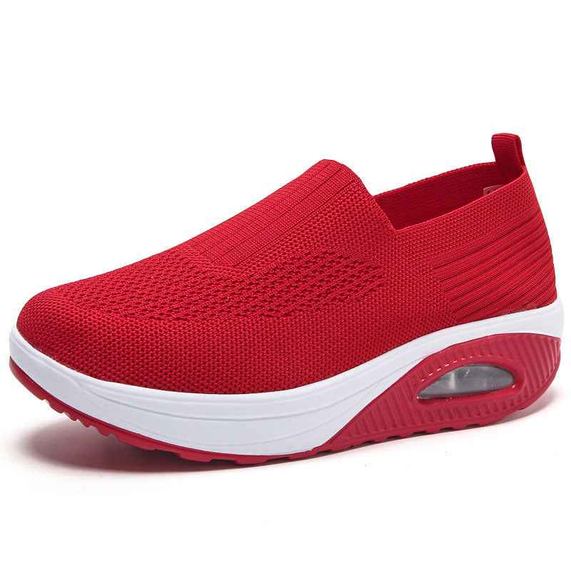 Damen atmungsaktive Slip-On-Sneaker für ganztägigen Komfort