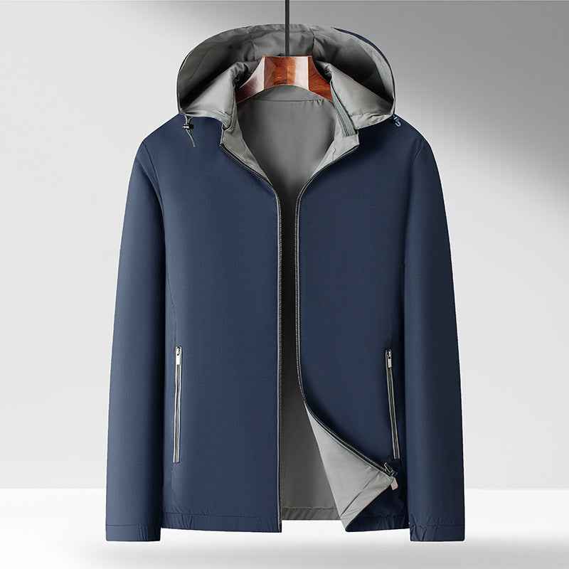 Belmonte Herren Winddichter und Wasserabweisender leichter Windbreaker