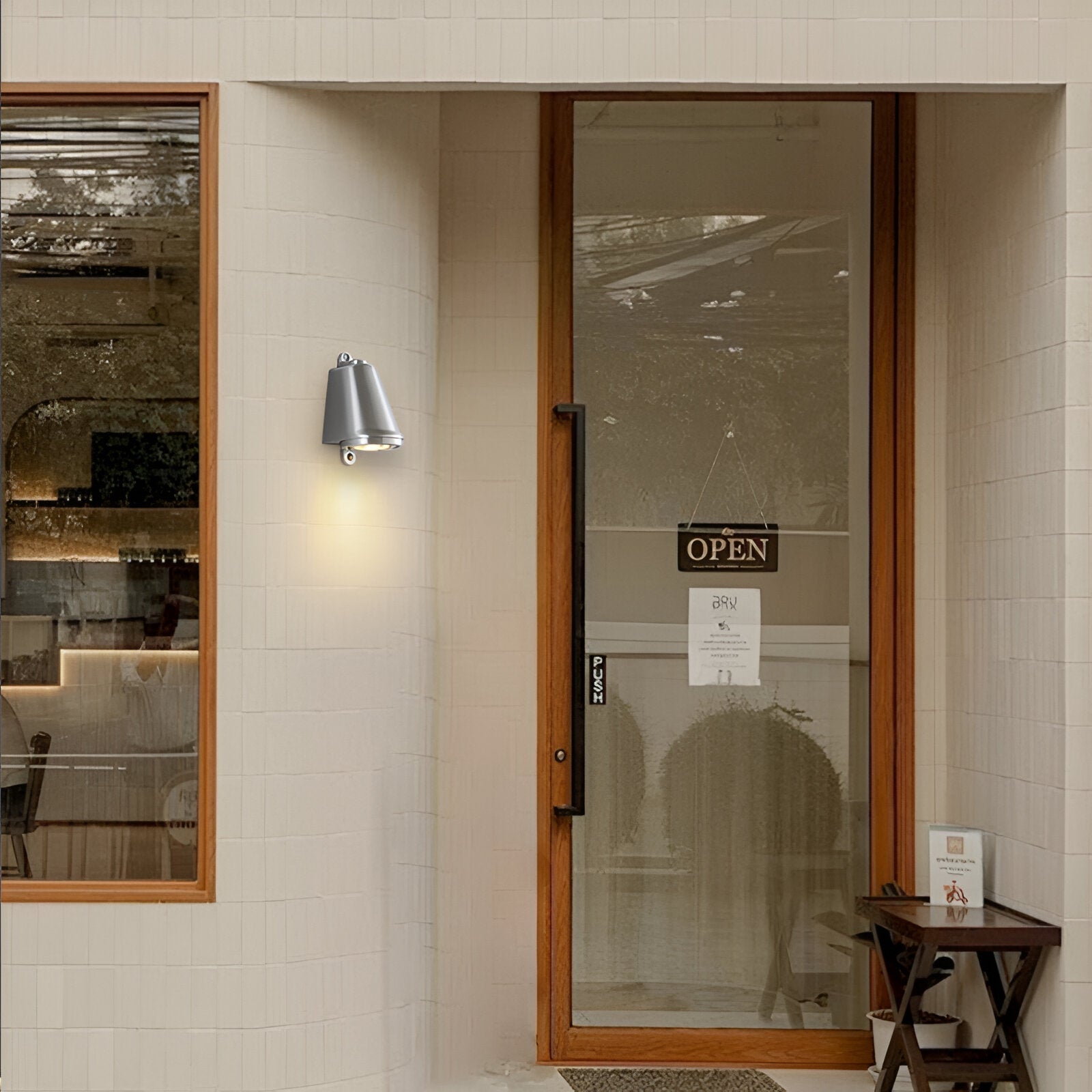 Aureva - Elegante Minimalistische LED-Wandleuchte für Außenbereich