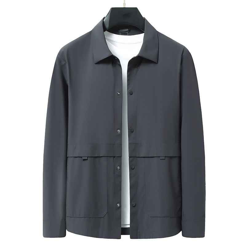 Ascot Shell Windbreaker – Leichte, Wasserdichte und Stilvolle Außenjacke