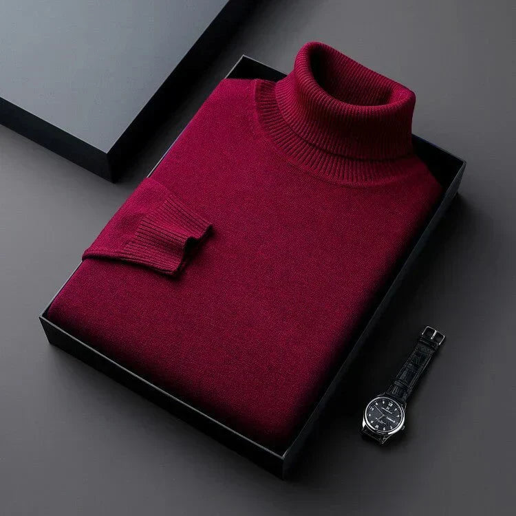 Simon | Eleganter und zeitloser Rollkragenpullover