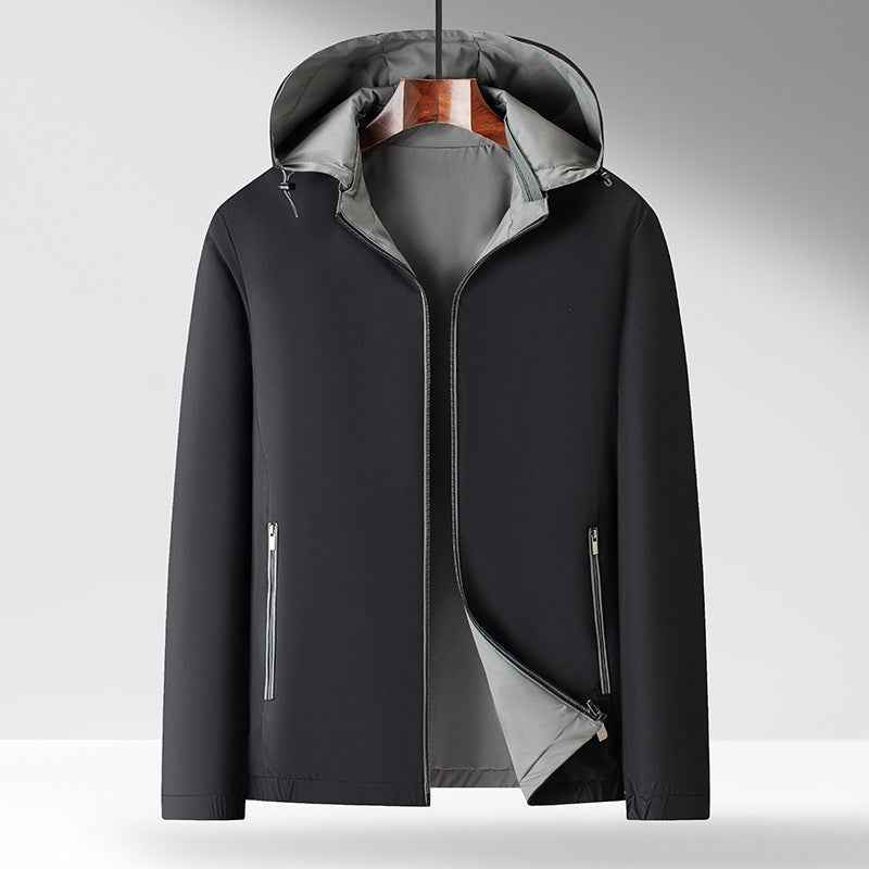 Belmonte Herren Winddichter und Wasserabweisender leichter Windbreaker