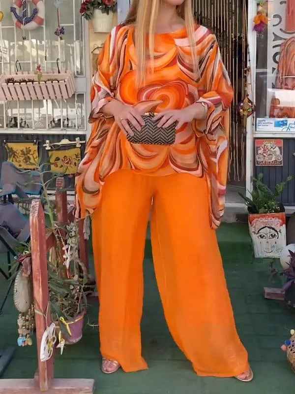 Lässiges Chiffon-Set für einen bequemen Stil und Eleganz