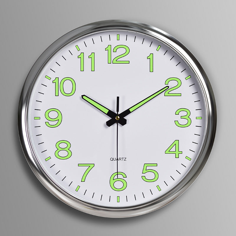 Treviq - Große Wanduhr mit LED-Beleuchtung für moderne Optik