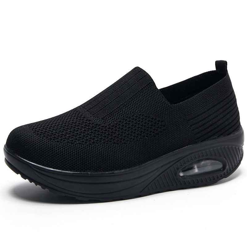 Damen atmungsaktive Slip-On-Sneaker für ganztägigen Komfort