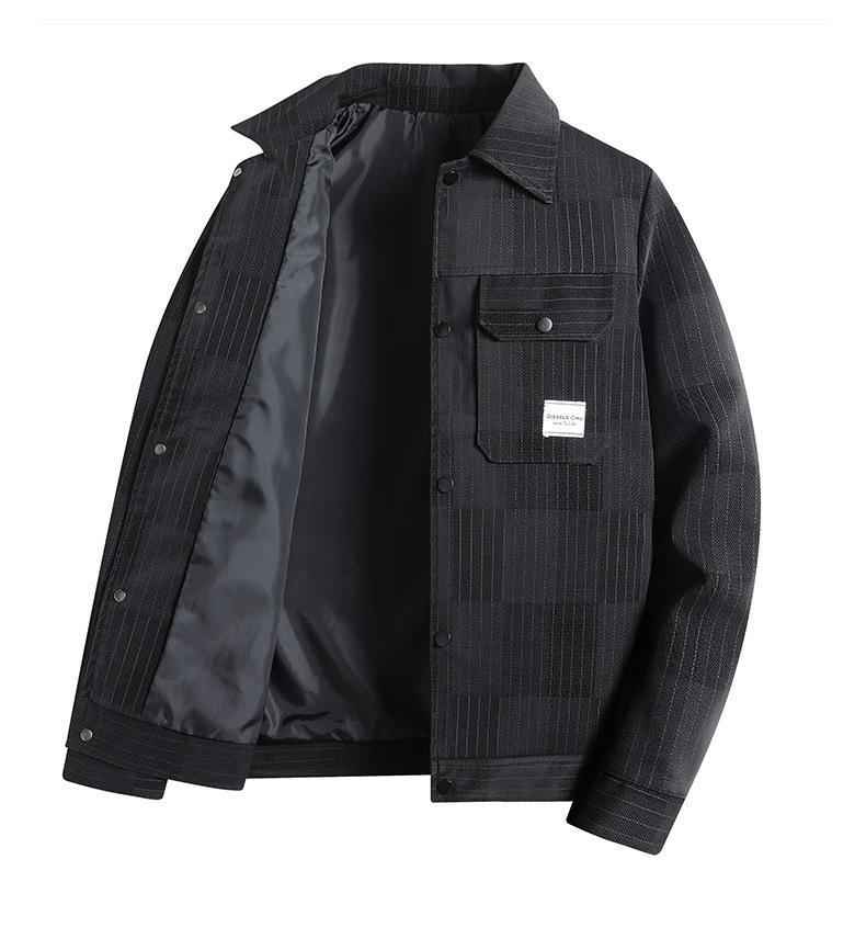 Eleganter Davos Gestreifter Blazer für einen anspruchsvollen Stil