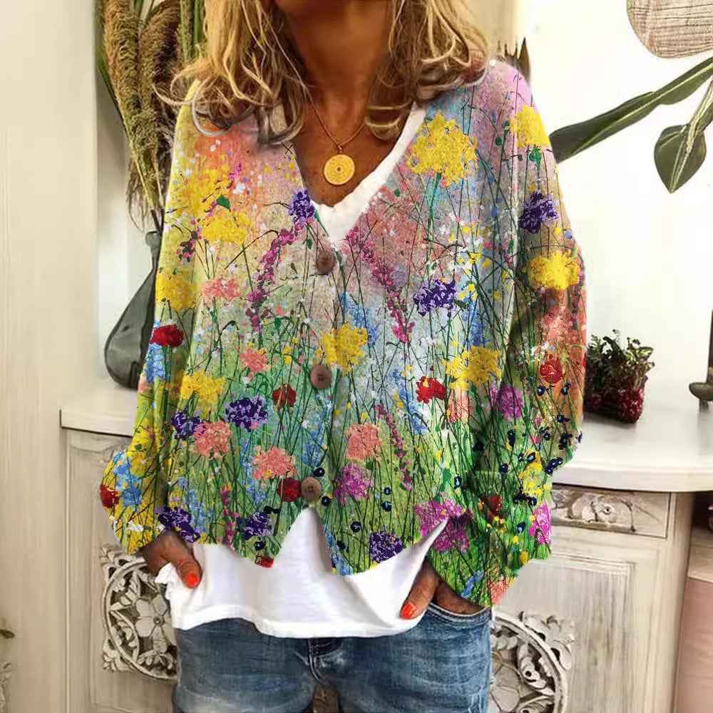 AILISH™ Boho-Chic Strickjacke
