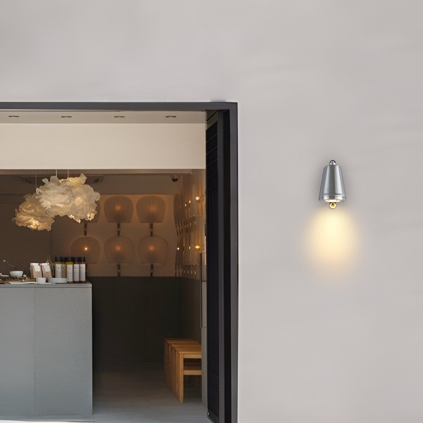 Aureva - Elegante Minimalistische LED-Wandleuchte für Außenbereich